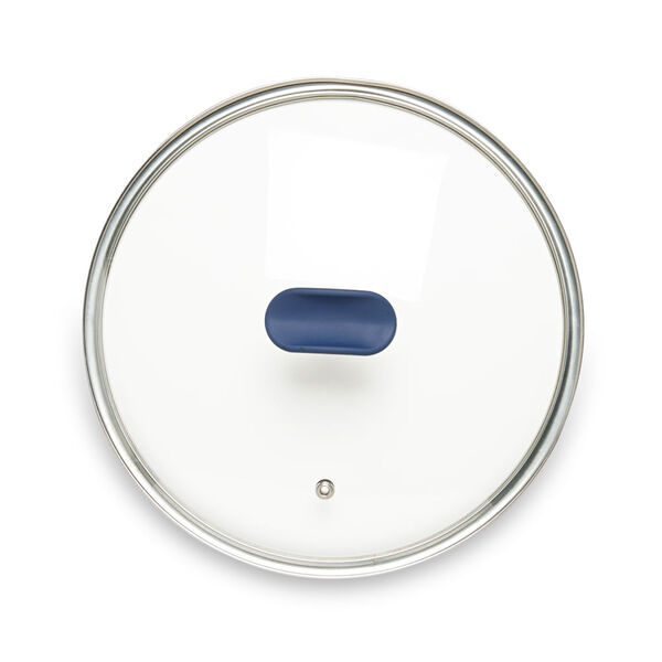 Tampa De Vidro Ichef Polishop - Shark Series - 20cm - Azul |